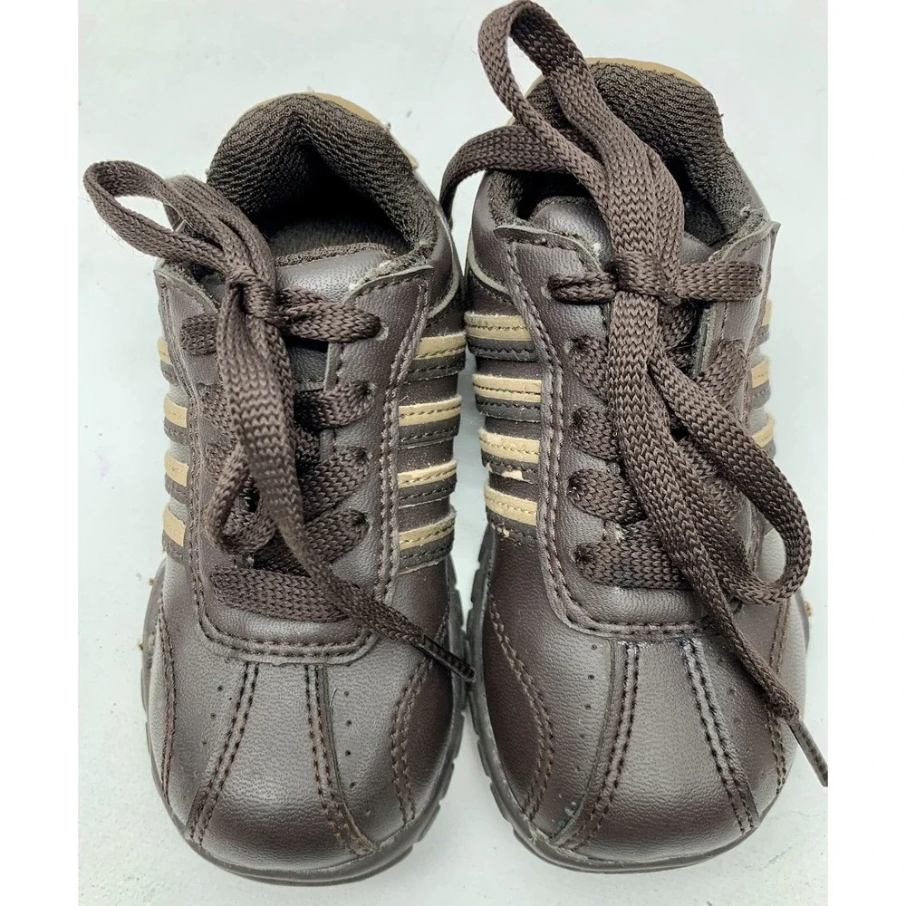 Backside 180 Toddler Boy Brown‎ Oxford Shoes Size 6.5